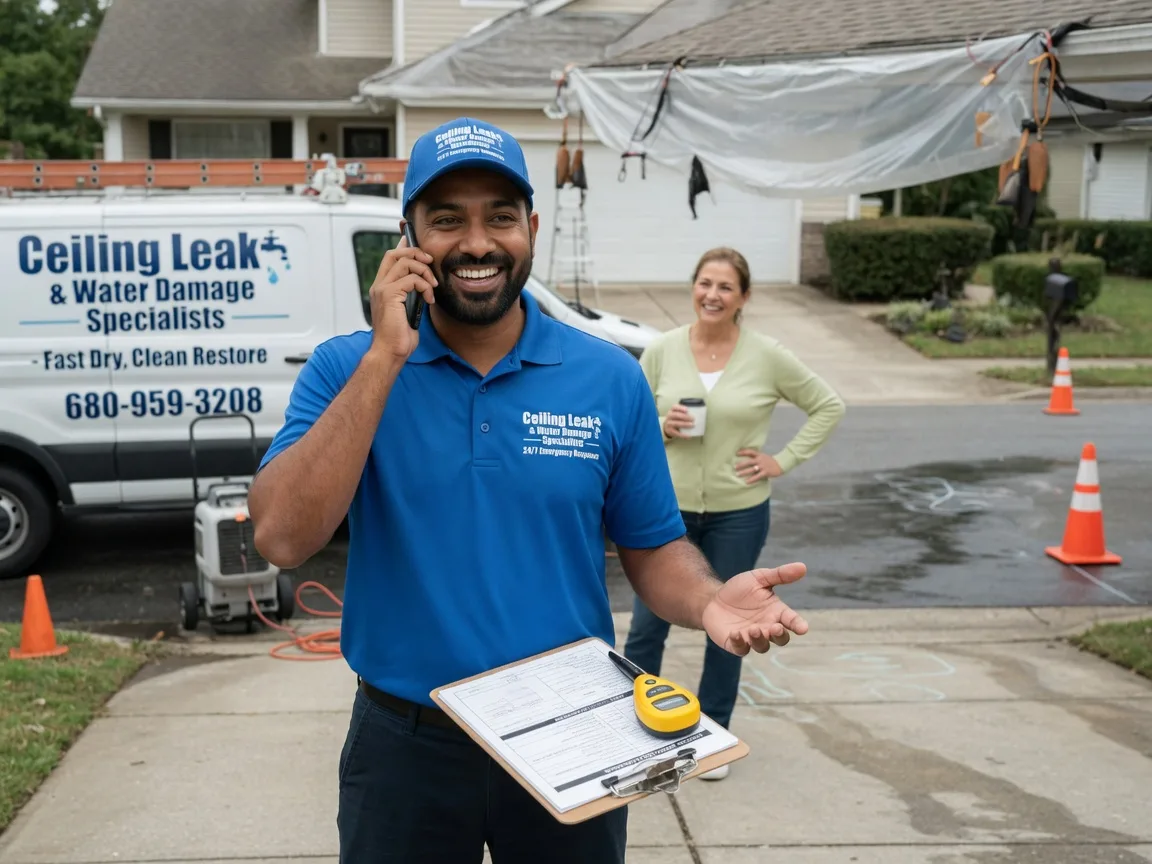 Ceiling Leak Cleanup Long Island, KS FAQs